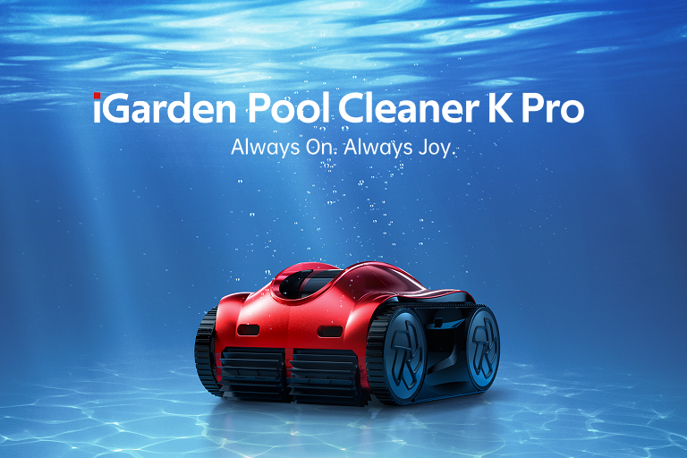 Examen du nettoyeur de piscine iGarden K Pro 150
