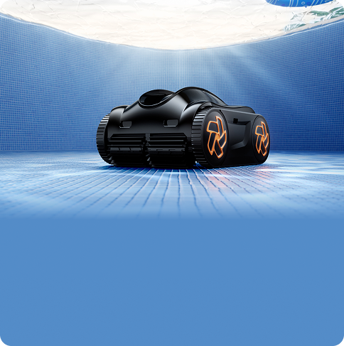 Robot aspirateur sans fil iGarden Pool Cleaner série K pour un entretien durable de la piscine
