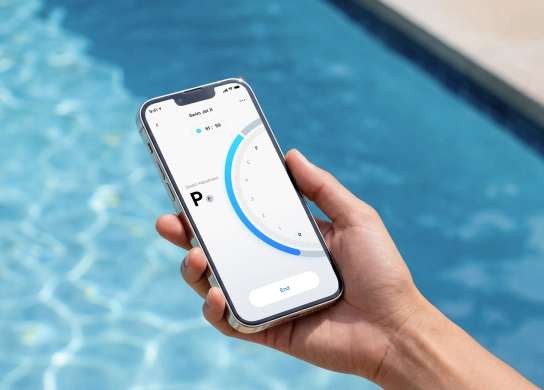 Interface de contrôle d'application à distance compatible Wi-Fi pour iGarden Swim Jet X Series