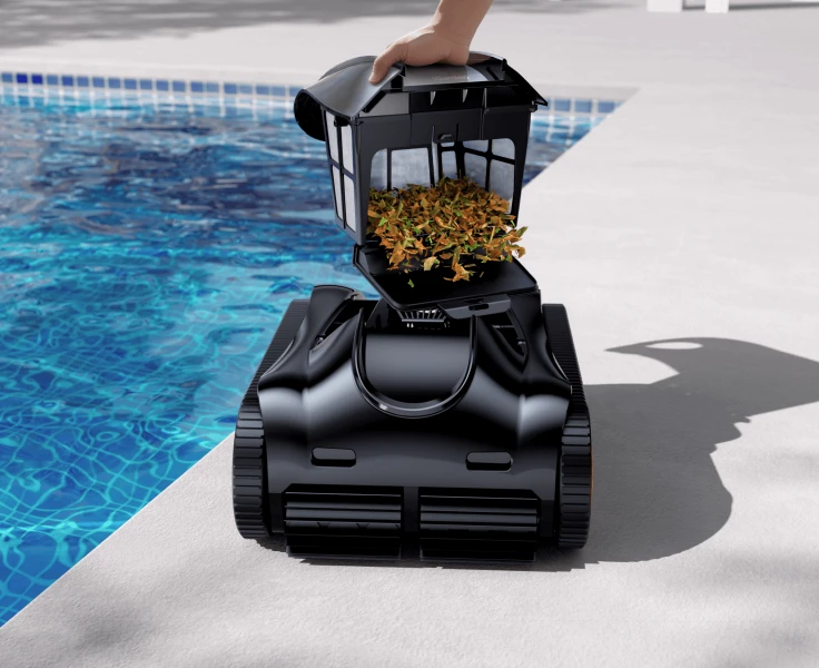Panier-filtre à débris de grande capacité de la série K du nettoyeur de piscine iGarden